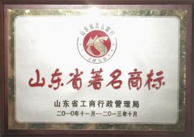2010年，“體恒健”被 山東省工商行政管理局評為“山東省著名商標(biāo)”